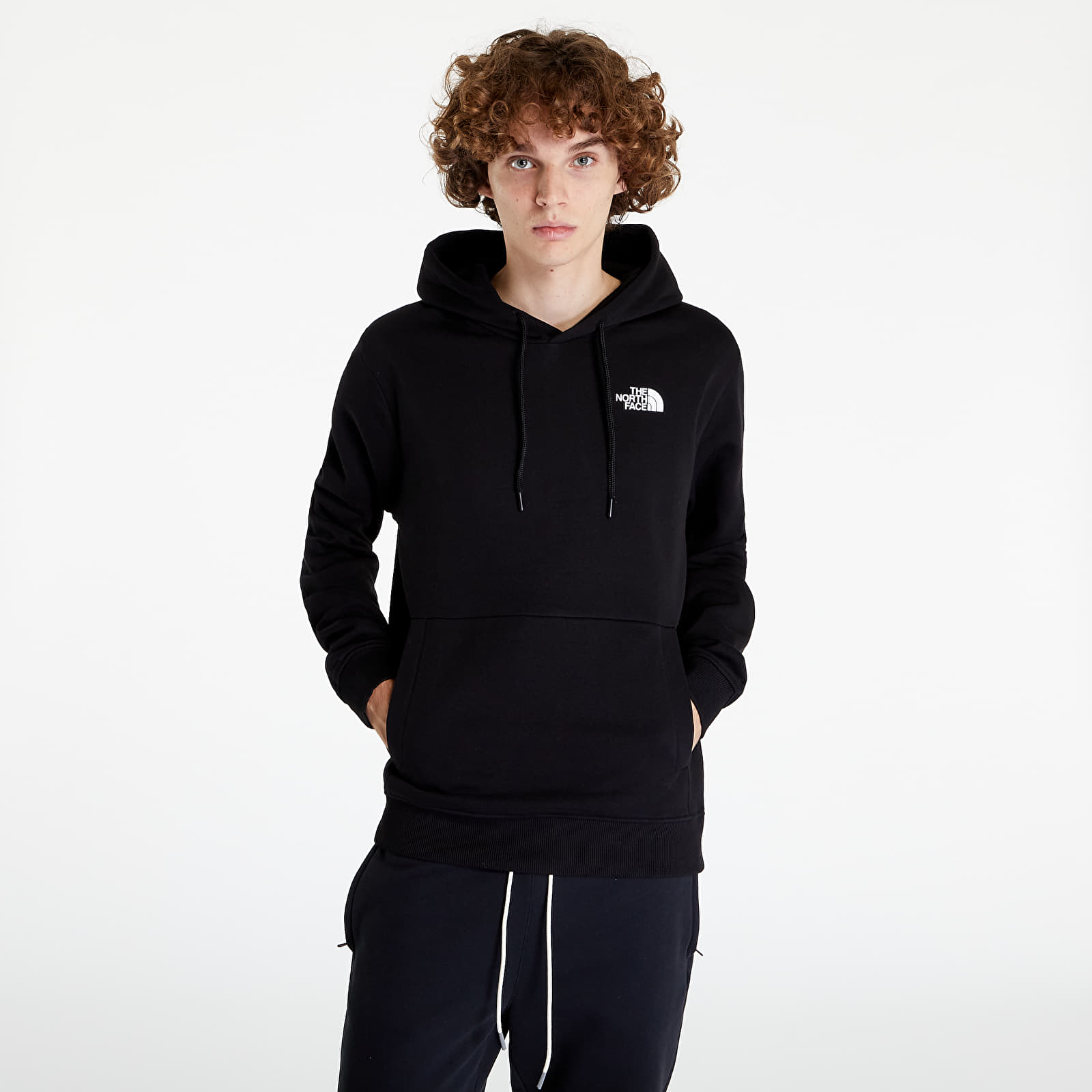 Hettegensere og sweatshirts The North Face M Coordinates Hoodie Tnf Black/ Tnf Red