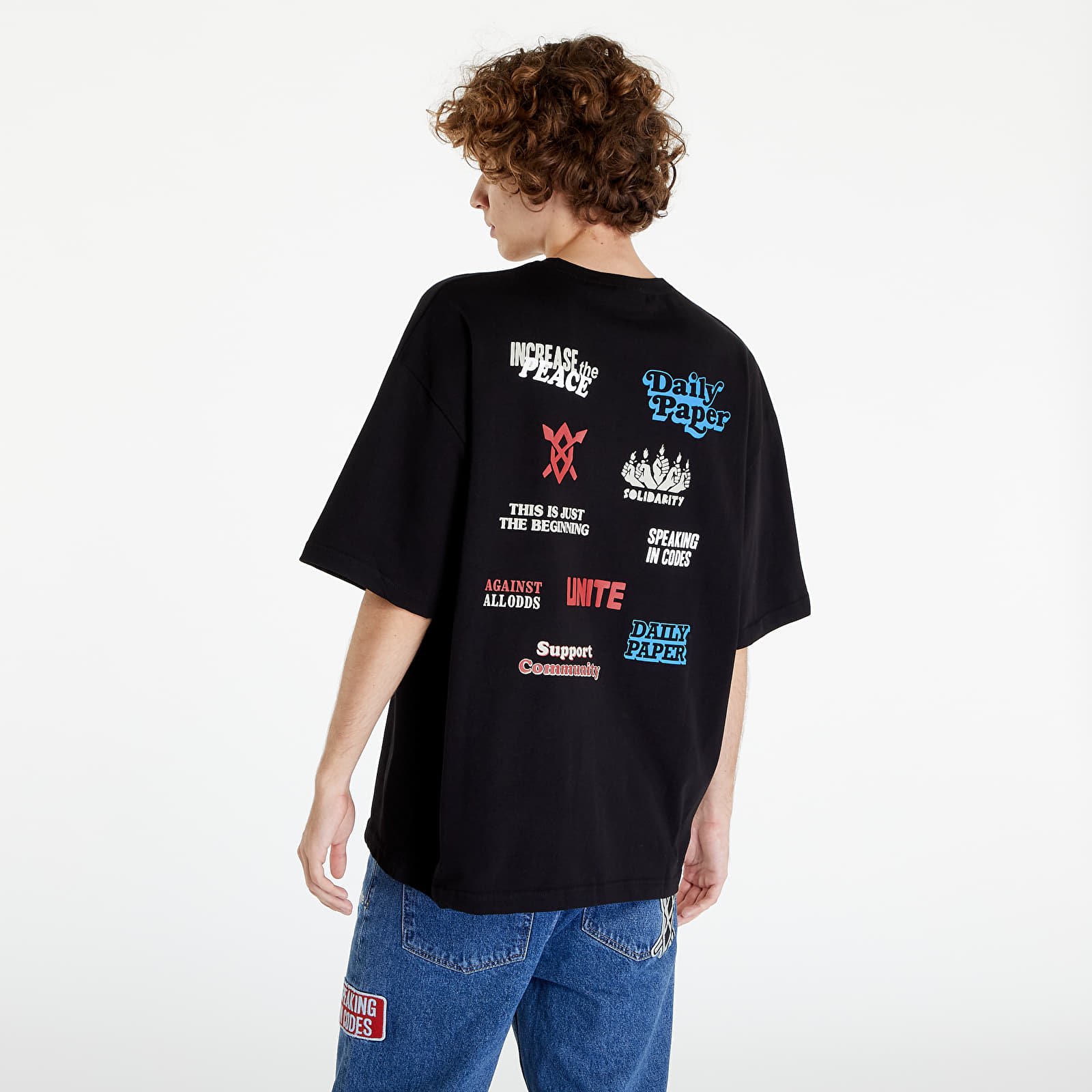 Daily paper shirt deals zwart heren