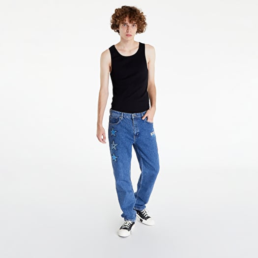 Full blue pants clearance