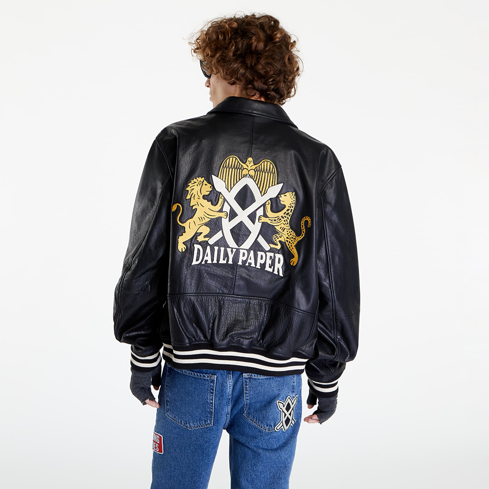 Kabátok Daily Paper Nevin Jacket Black
