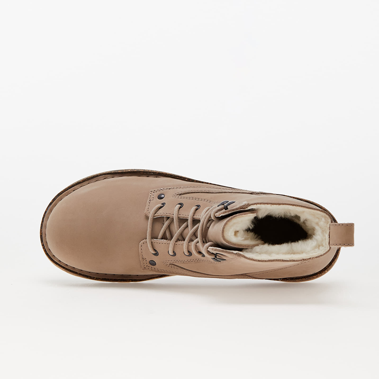 Buty damskie Birkenstock Bryson Shearling LENU Beige Taupe