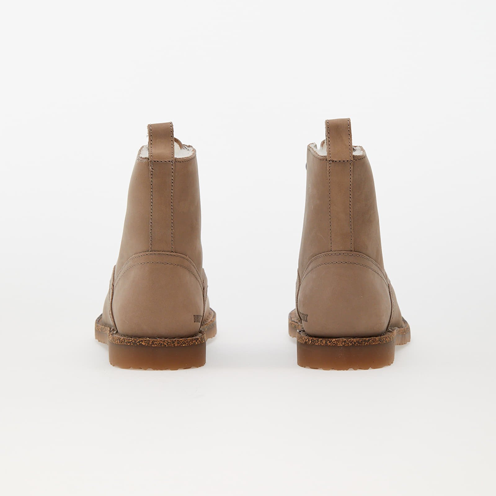 Buty damskie Birkenstock Bryson Shearling LENU Beige Taupe