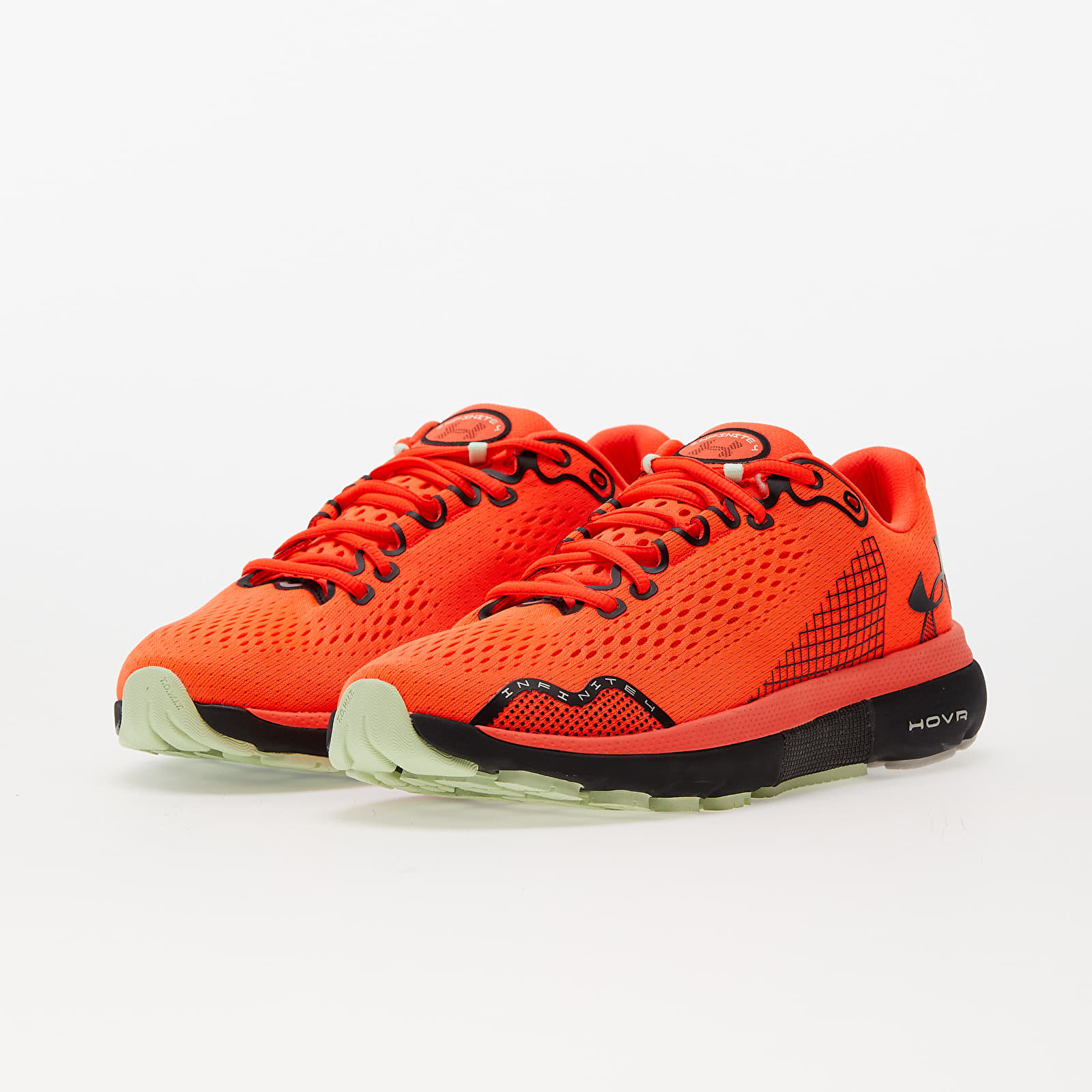 Vyriška avalynė Under Armour HOVR Infinite 4 Bolt Red/ Black/ Black