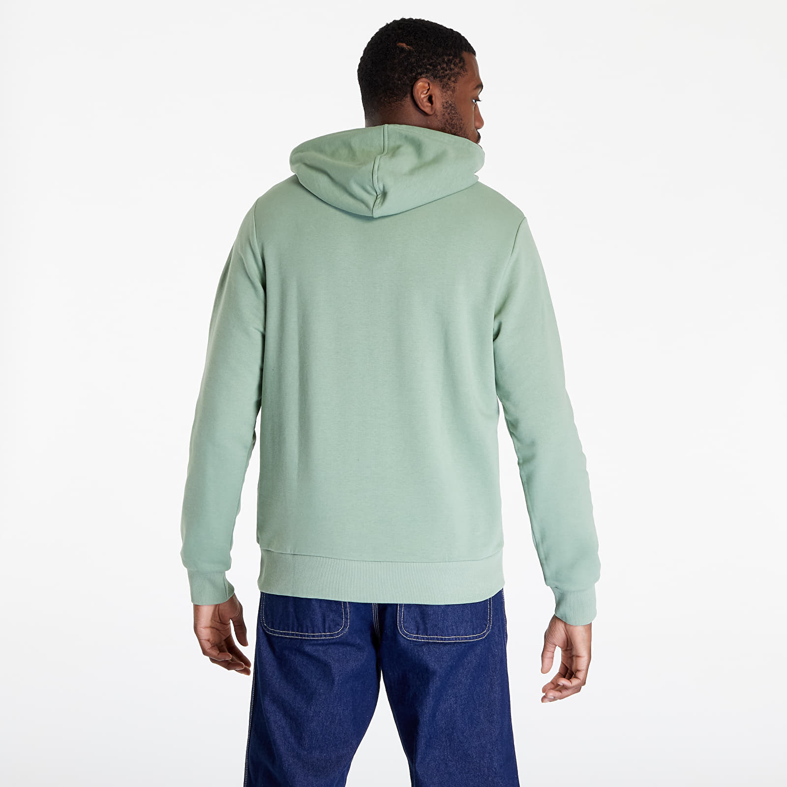 Kapucnis pulóverek és pulcsik New Era Essential Flag Hoody Jade/ White