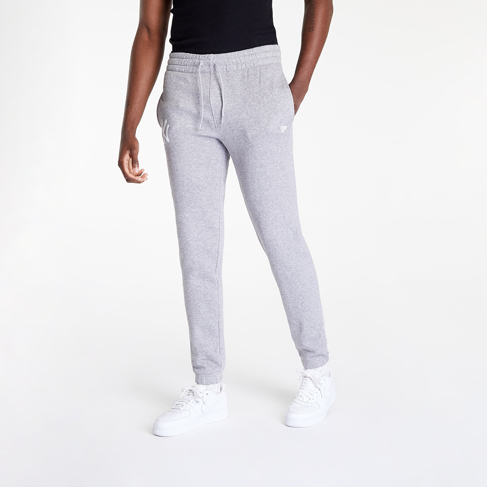 Housut New Era MLB Team Logo Jogger New York Yankees HGR/ White