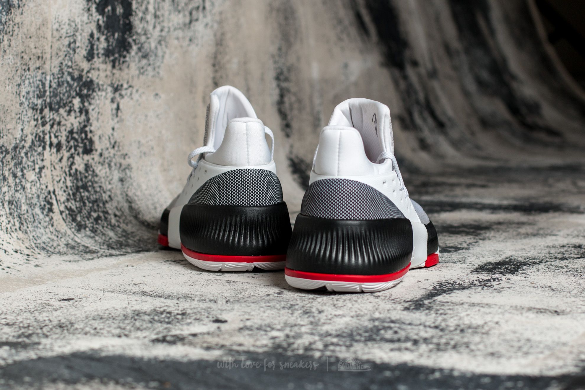 Herren Sneaker und Schuhe adidas Damian Lillard 3 Ftw White Core Black Scarlet Footshop