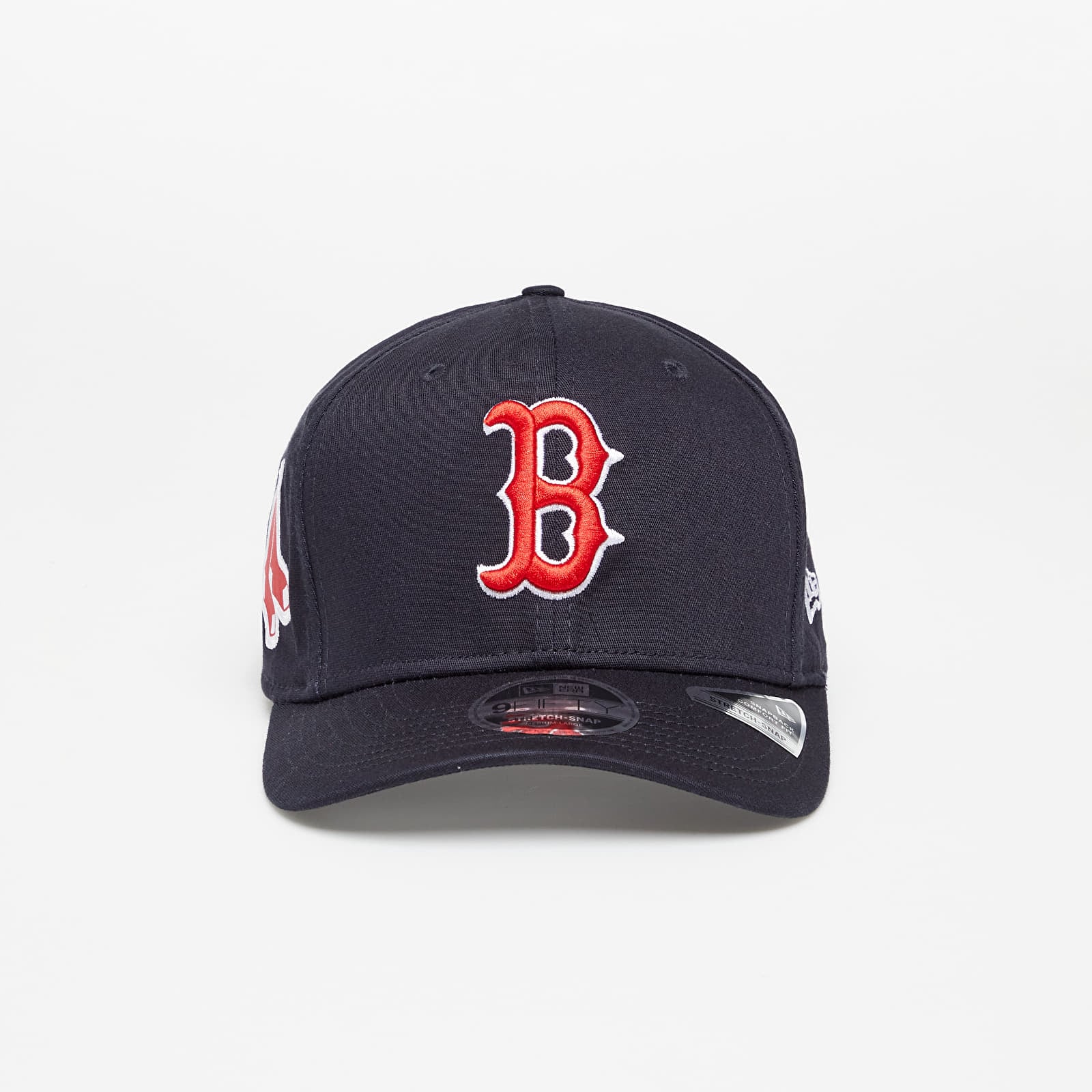 Caps New Era Boston Red Sox MLB Logo 9FIFTY Stretch Snap Cap Navy