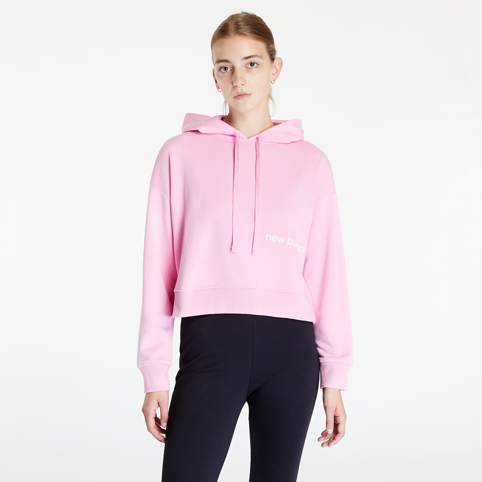 New Balance - essentials hoodie orbit pink