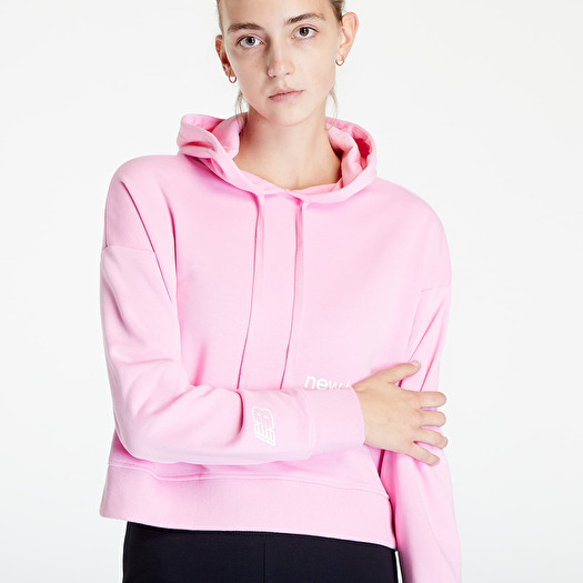 Sweatshirts New Balance Essentials Hoodie Orbit Pink Footshop