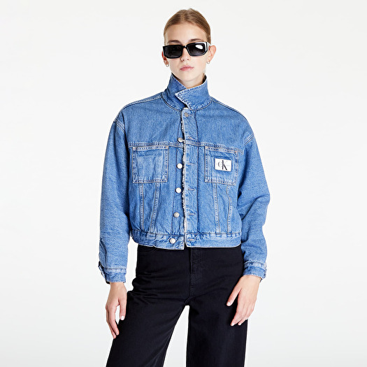 Cropped sherpa denim jacket best sale