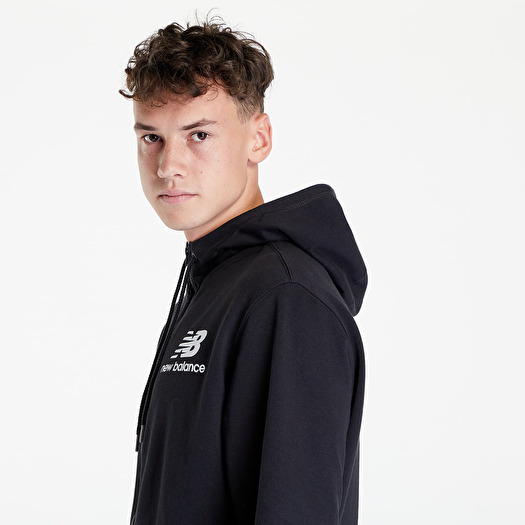 New balance essentials full zip hoodie store