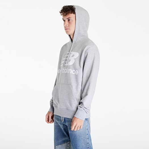 Athletic grey hoodie best sale