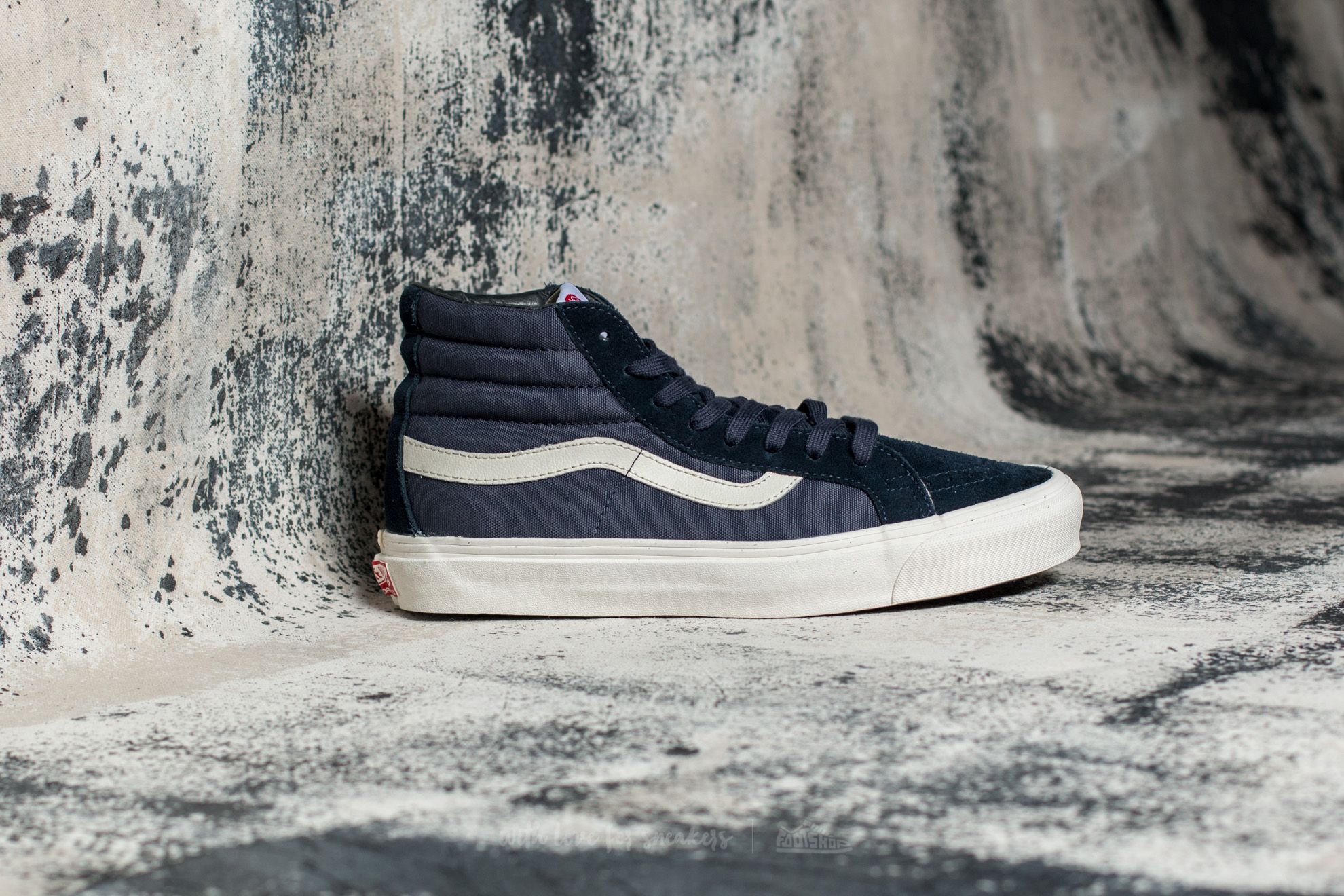 Zapatillas Hombre Vans OG Sk8-Hi LX (Suede/ Canvas) Blue Night