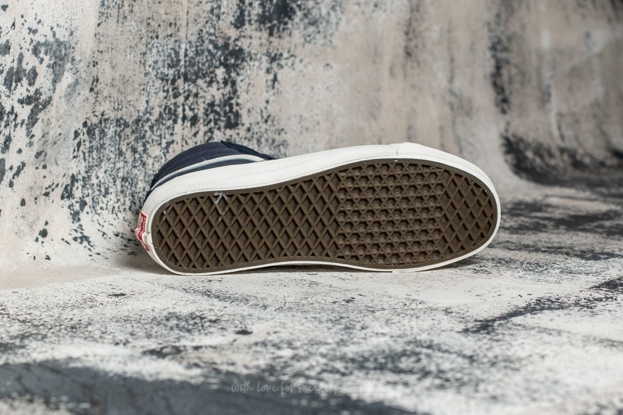 Zapatillas Hombre Vans OG Sk8-Hi LX (Suede/ Canvas) Blue Night