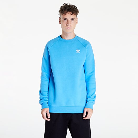 Adidas blue crew neck sweatshirt best sale