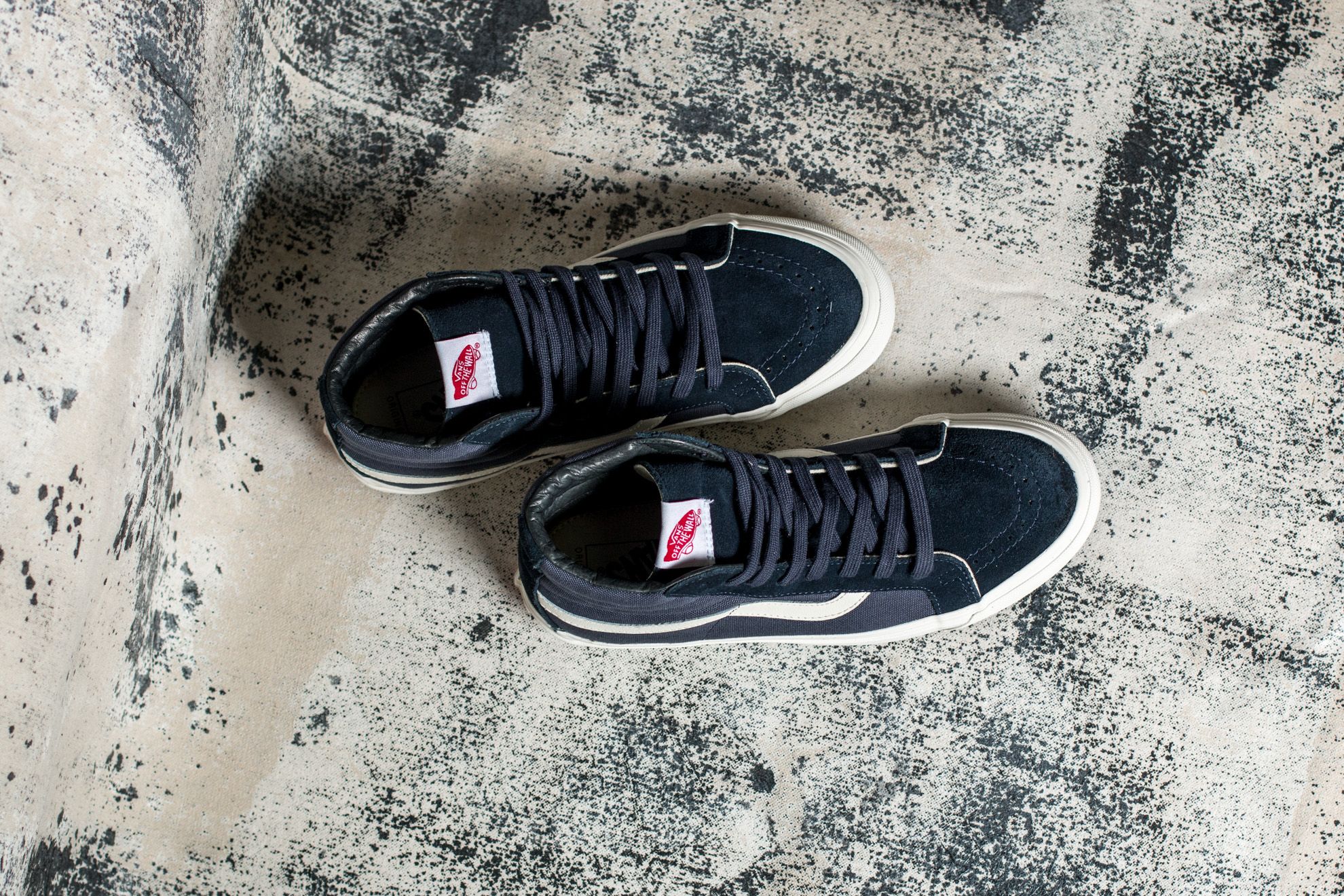 Zapatillas Hombre Vans OG Sk8-Hi LX (Suede/ Canvas) Blue Night
