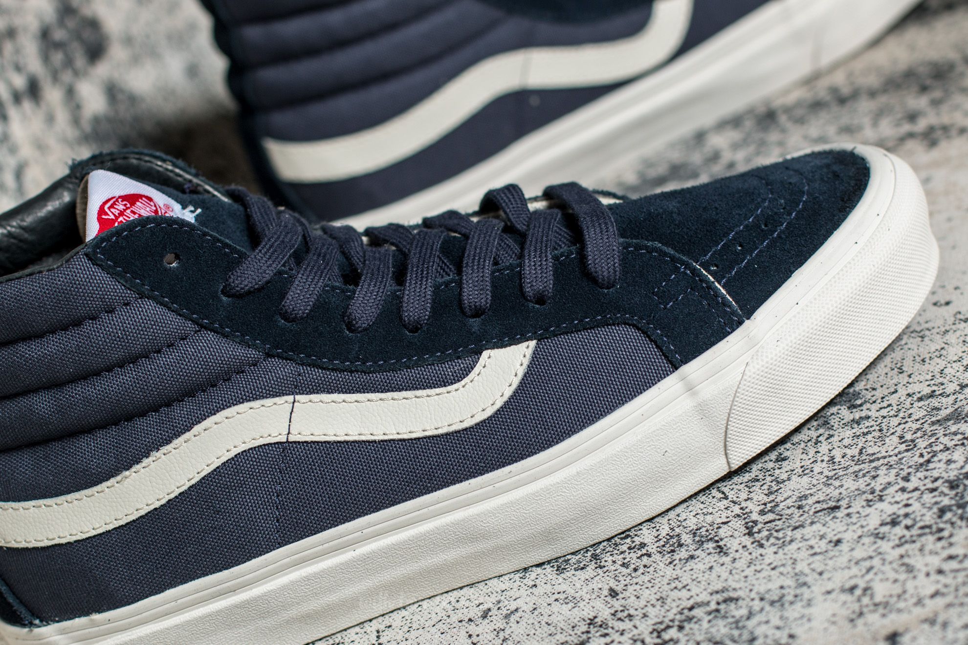 Zapatillas Hombre Vans OG Sk8-Hi LX (Suede/ Canvas) Blue Night