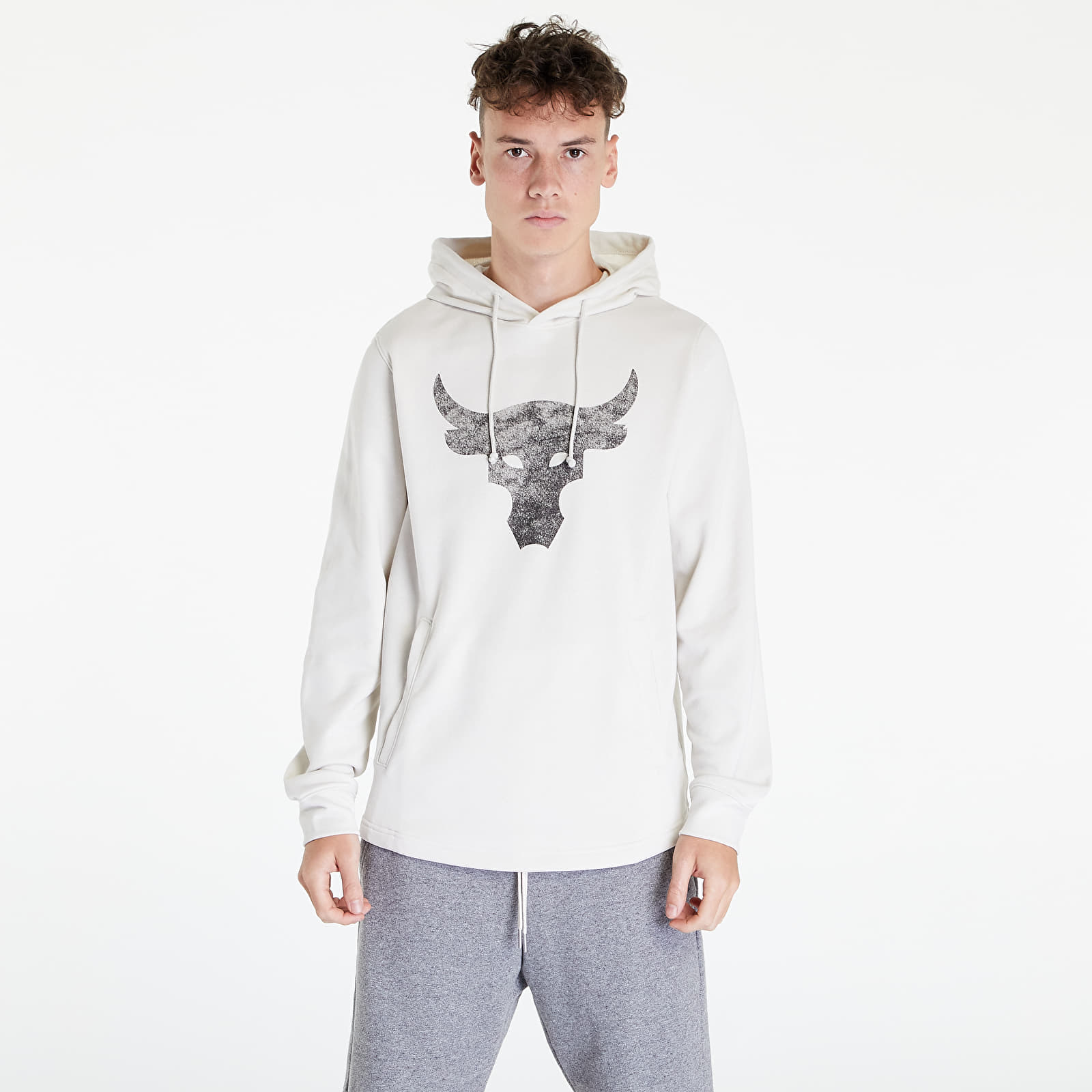 Project rock clearance white hoodie