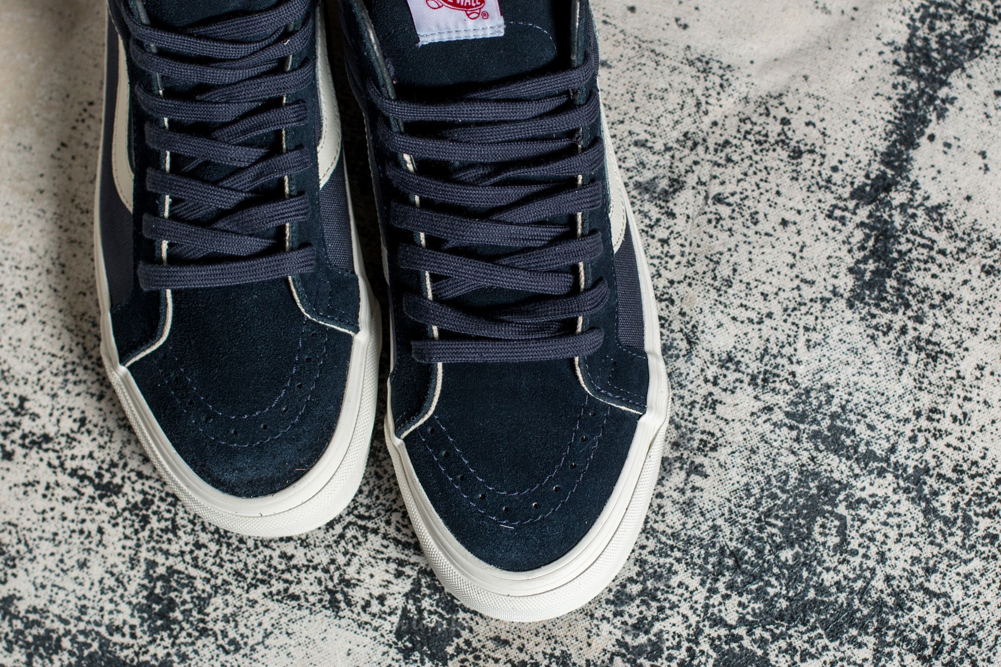 Zapatillas Hombre Vans OG Sk8-Hi LX (Suede/ Canvas) Blue Night