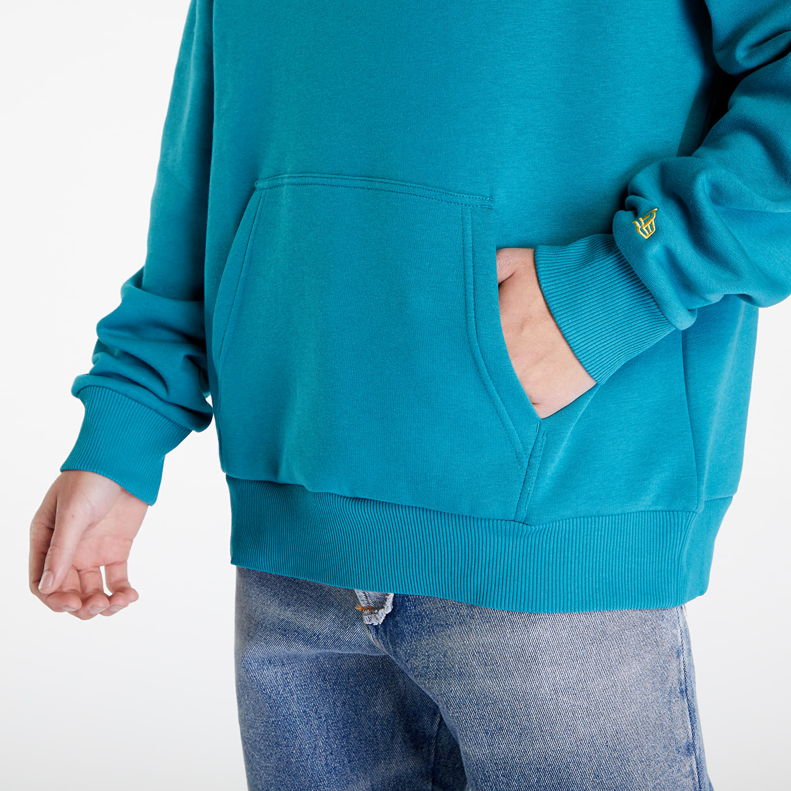 Sweatshirts New Era Patch Oversized Hoody AQAHCB