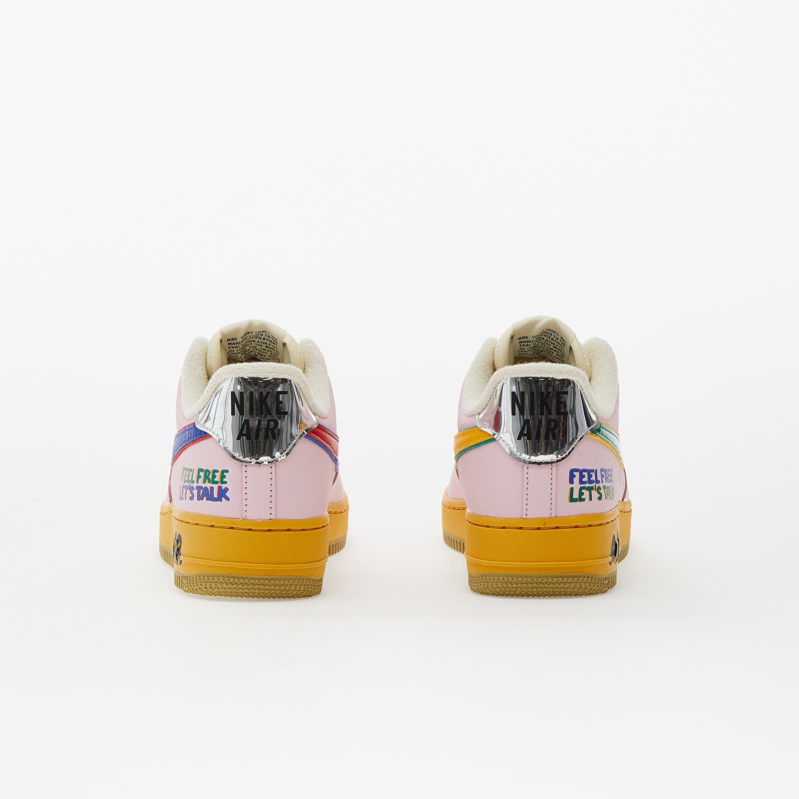 Vyriška avalynė Nike Air Force 1 '07 Pink Foam / Hyper Royal-University Red