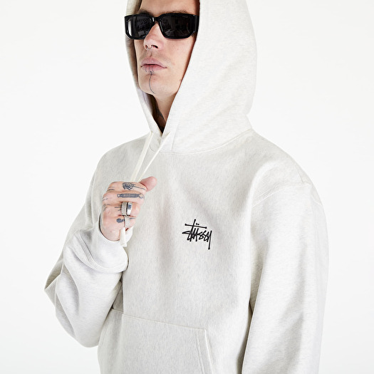 Hoodies and sweatshirts Stussy Basic Stussy Hoodie Ash Heather Footshop
