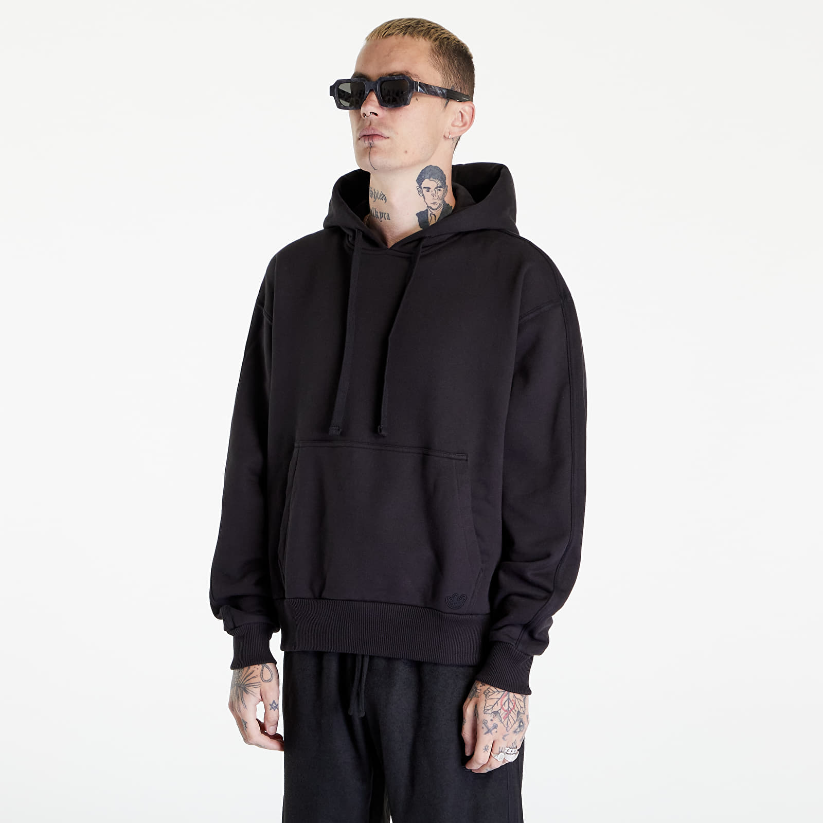 Felpe adidas Blue Version Essentials Hoodie Black