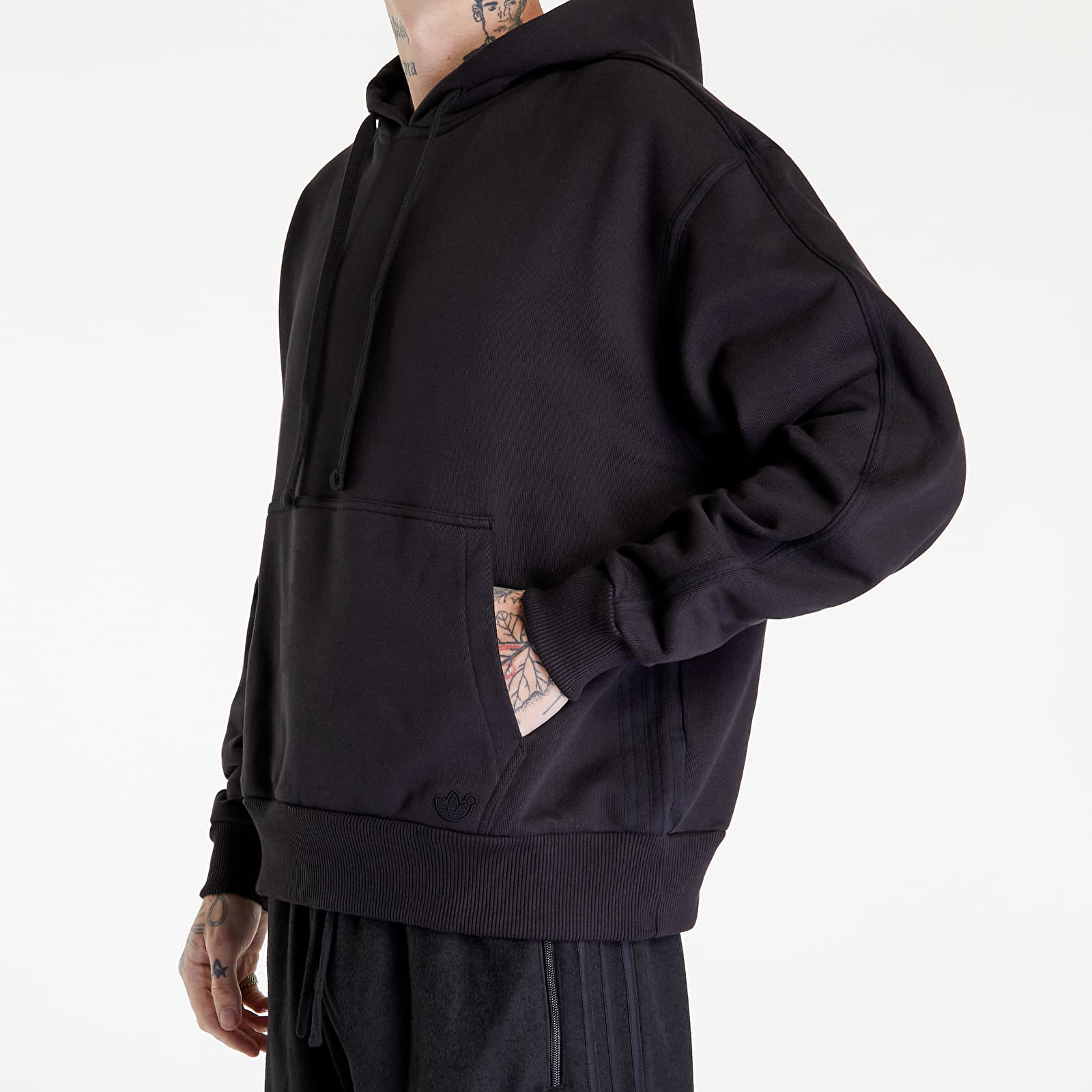 Felpe adidas Blue Version Essentials Hoodie Black