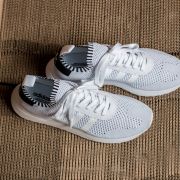 Adidas originals womens primeknit flb trainers core black/core black/footwear white top