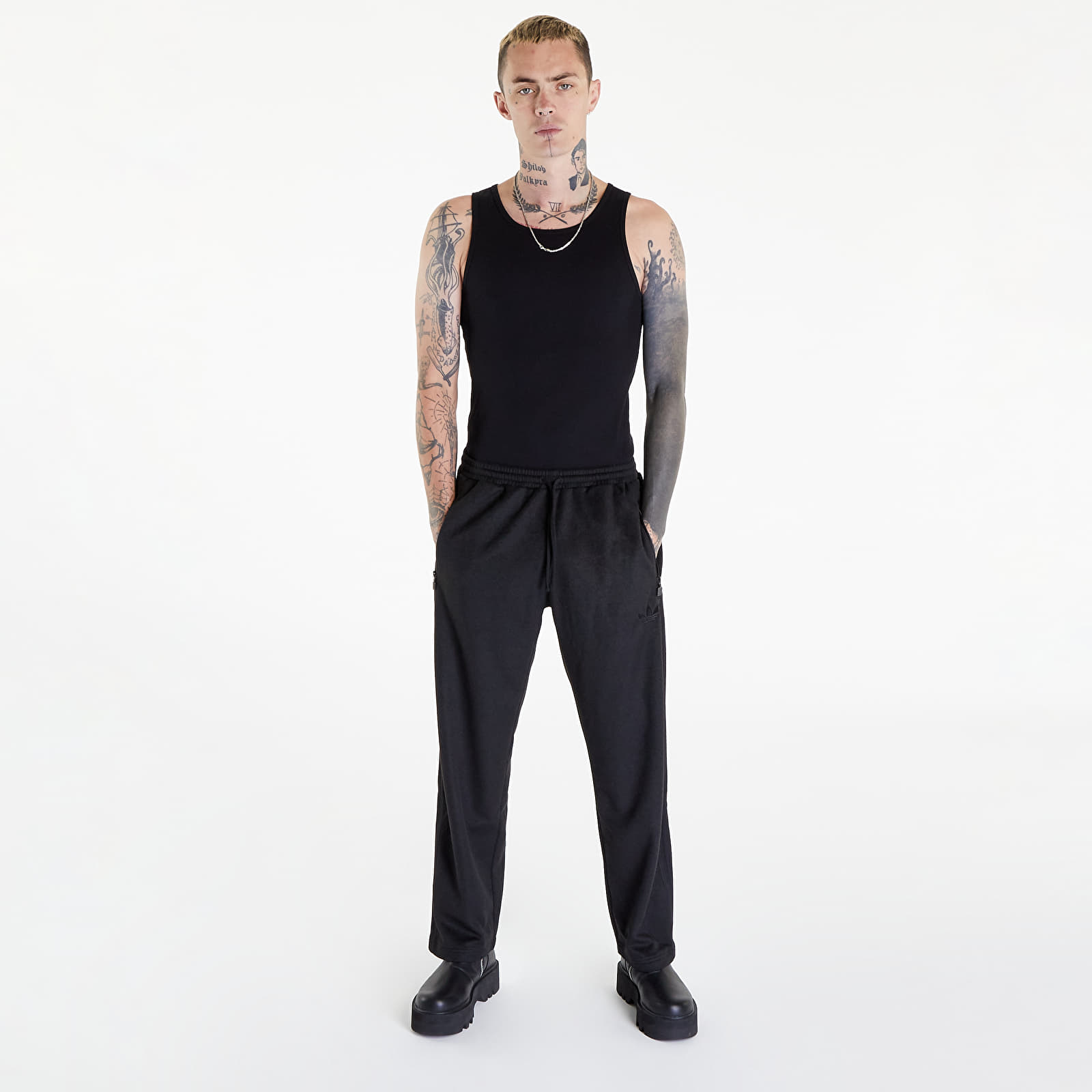 Kelnės adidas Blue Version Prem Firebird Track Pants Black