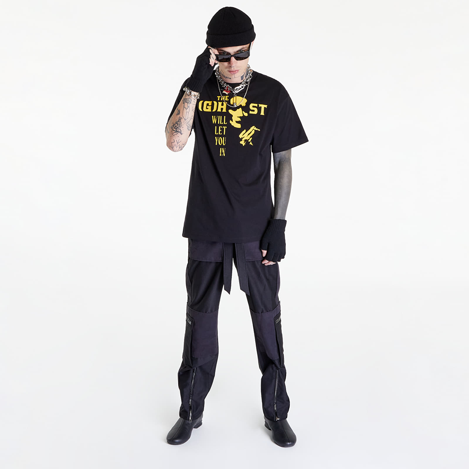 T-shirts Raf Simons Big Fit T-Shirt With Ghost Print On T-shirts Raf Simons Big Fit T-Shirt With Ghost Print On