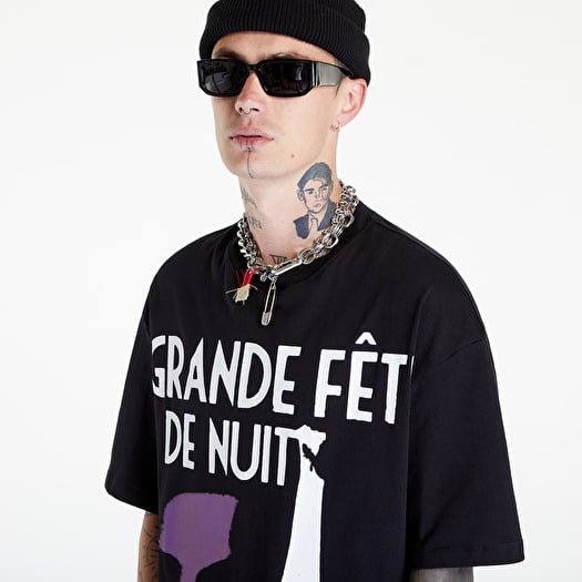 T shirt Raf Simons Oversized T Shirt Cut Out Grand Fete De Nuit