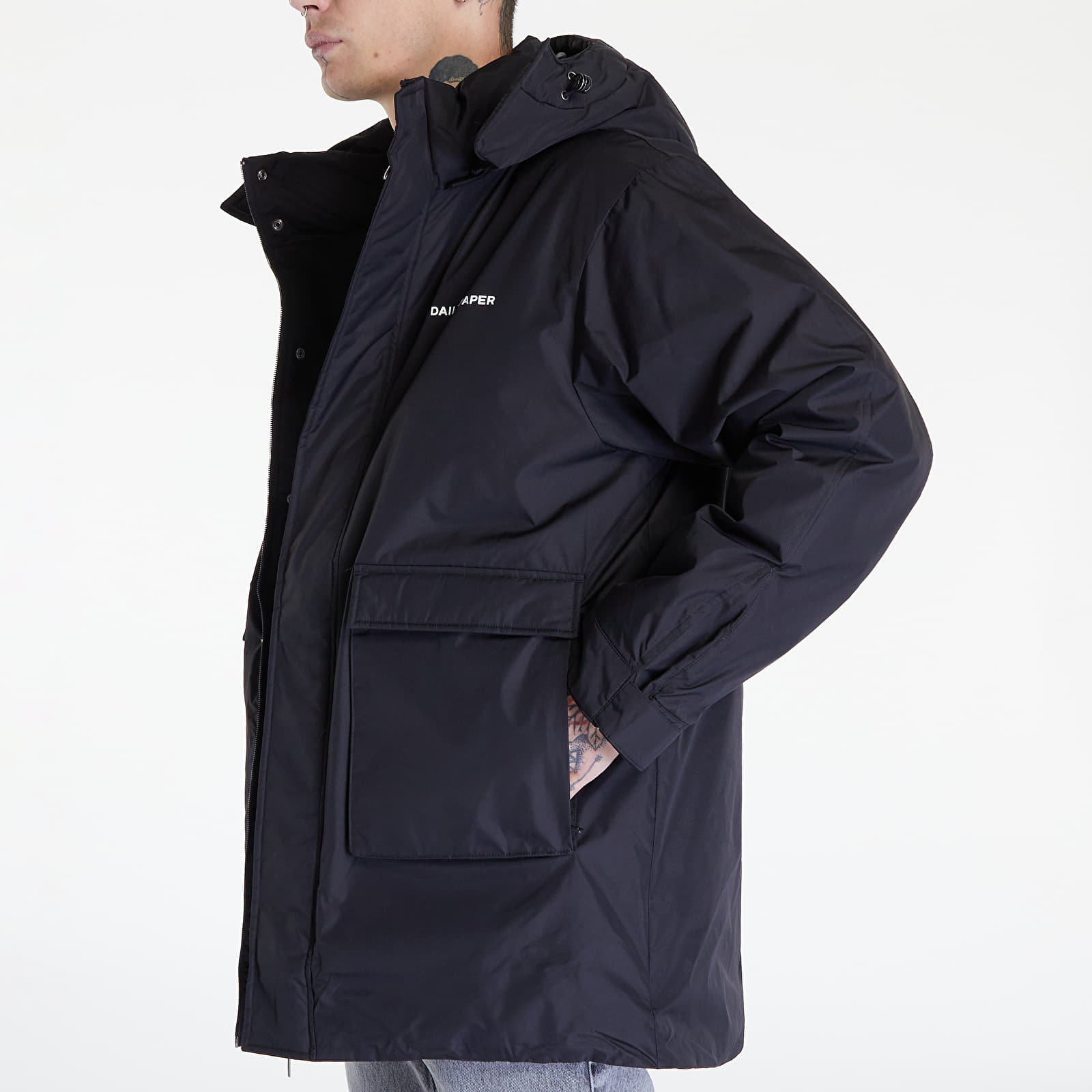 Bundy Daily Paper Enar Coat Black