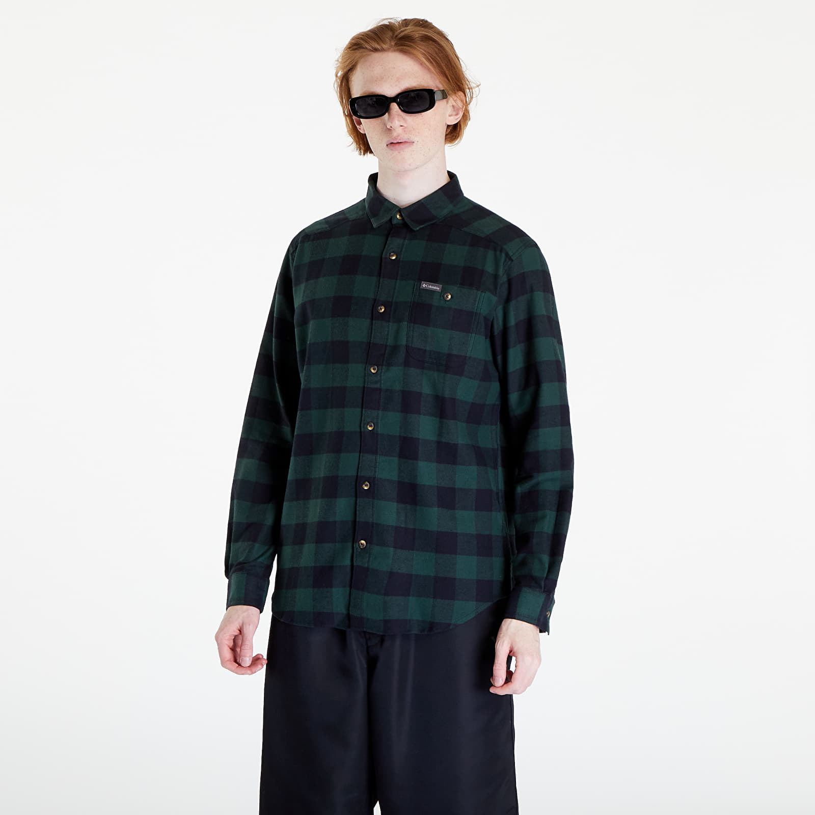 Shirts Columbia Cornell Woods™ Flannel Long Sleeve Shirt Spruce Buffalo
