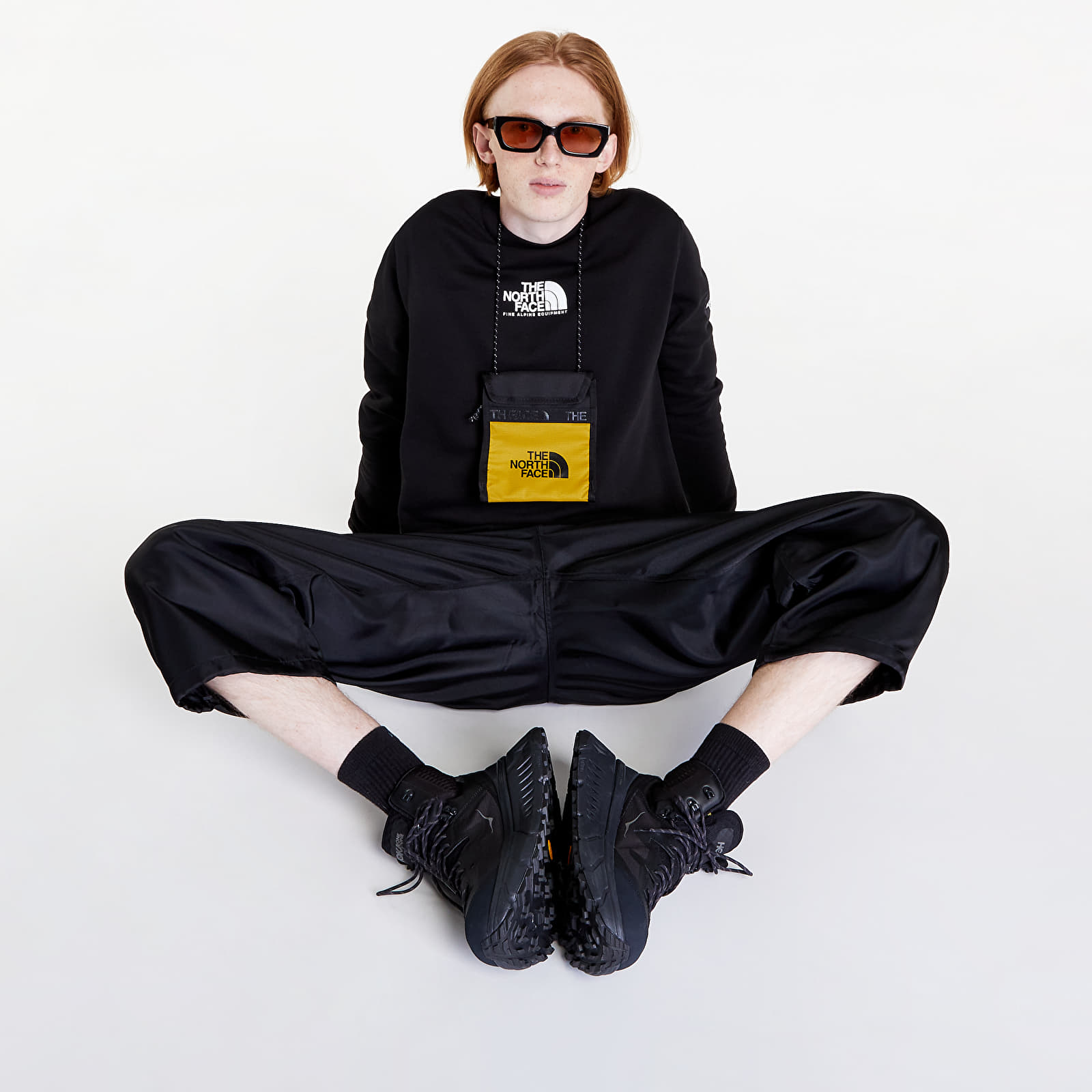 Sweatjacken und Sweatshirts The North Face M Seasonal Fine Crew Tnf Black