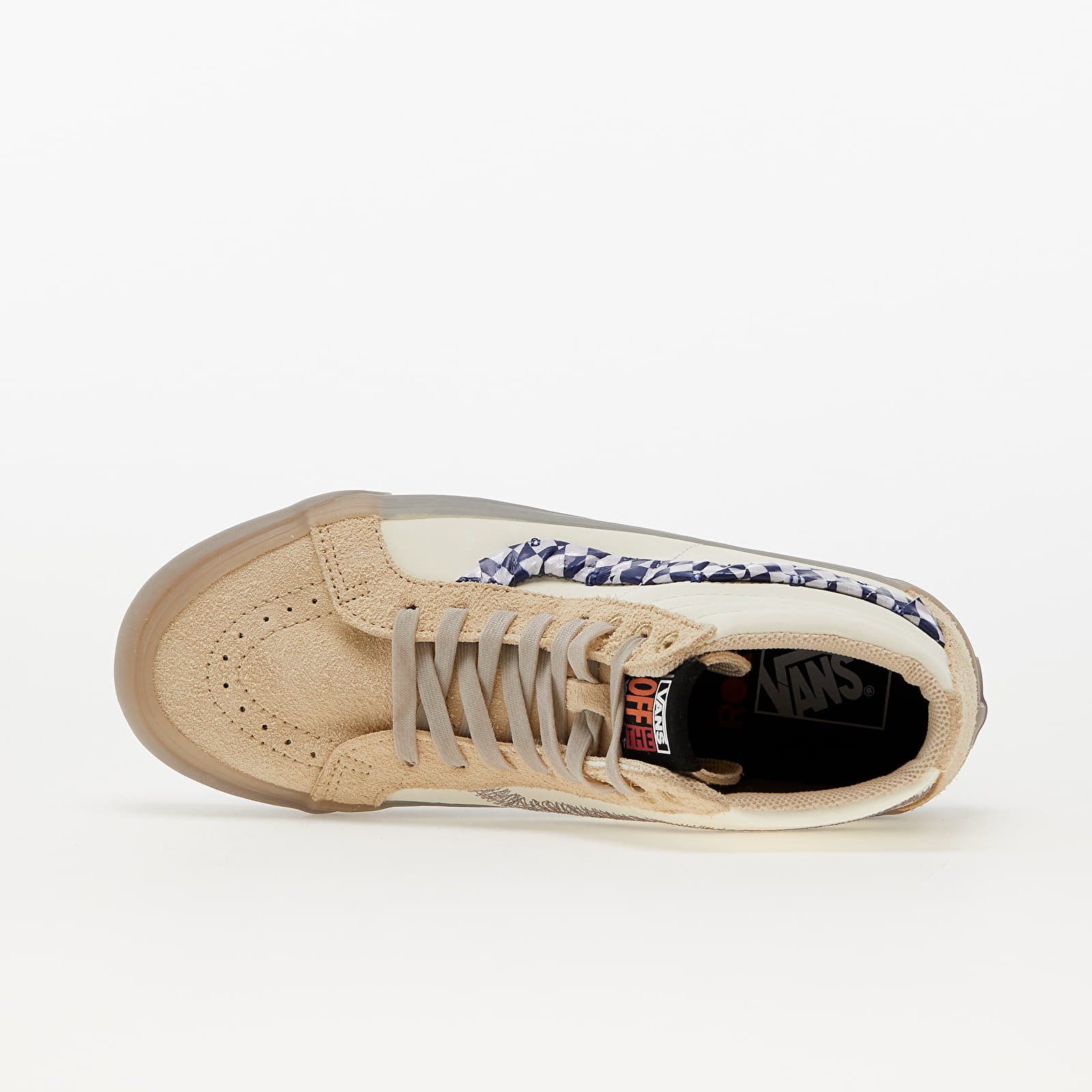 Zapatillas Hombre Vans x Rokit Sk8-Hi 38 DX WS Translucent Pebble