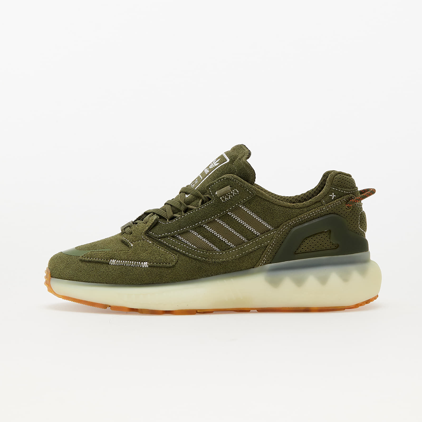 Men's shoes adidas ZX 5K BOOST Focus Olive/ Off White/ Ecru Tint