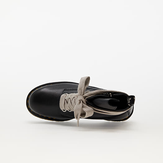 Rick Owens x Dr. Martens DRKSHDW Quad Sole Jumbo Lace Boot Black