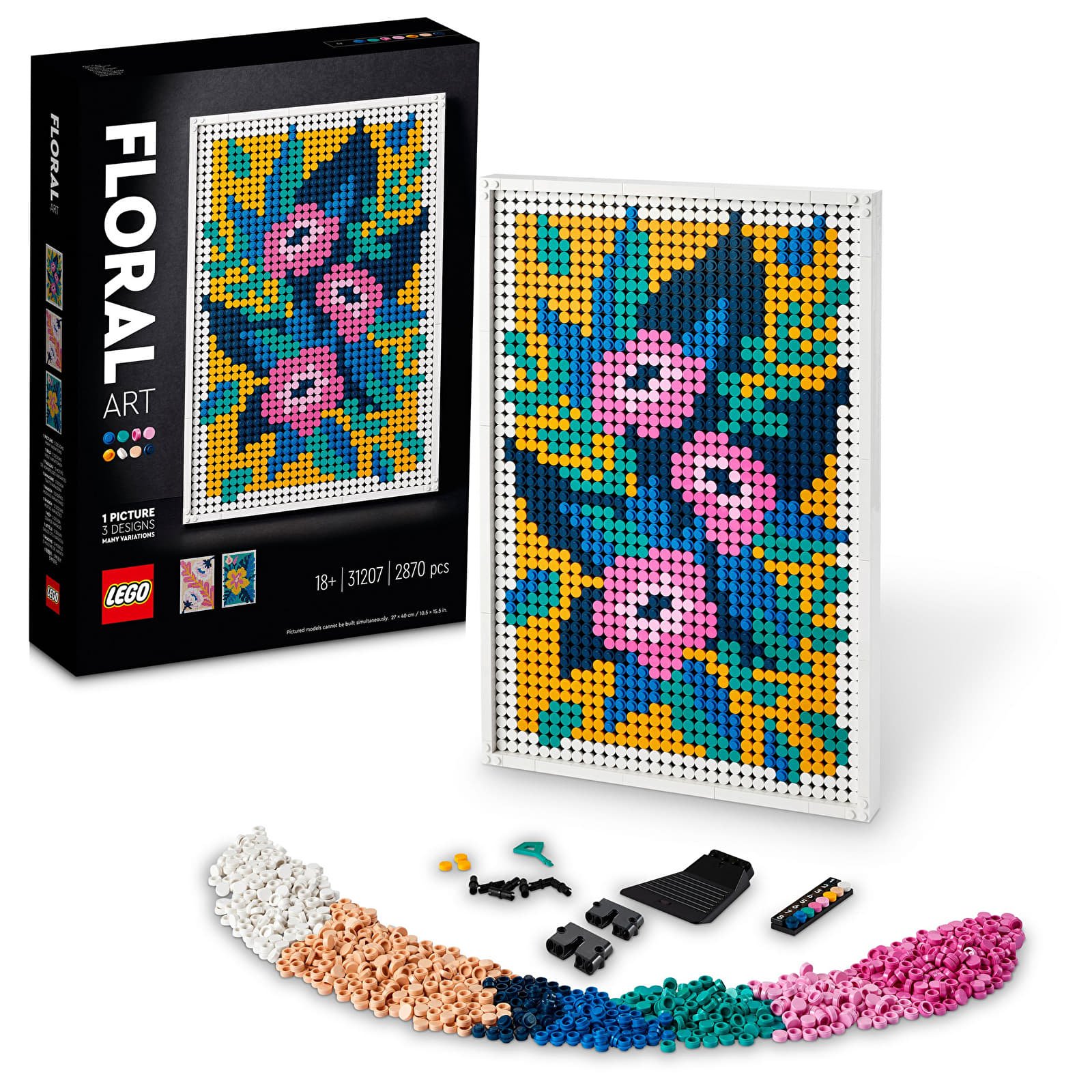 Kits de LEGO® LEGO® Art 31207 Floral Art