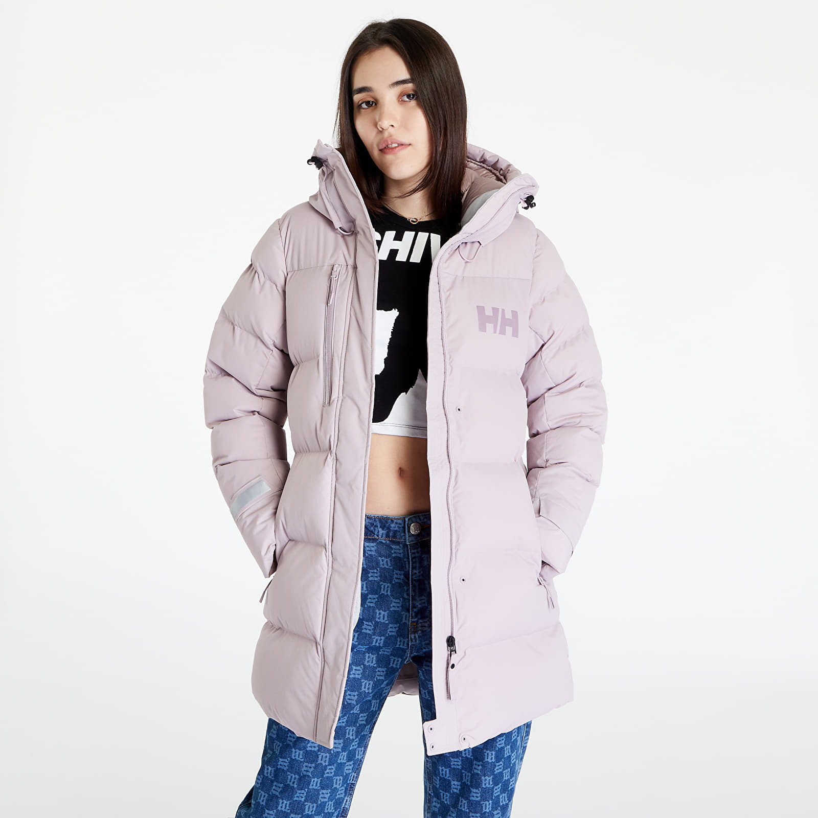 Vestes Helly Hansen Adore Puffy Parka Dusty Syrin Footshop
