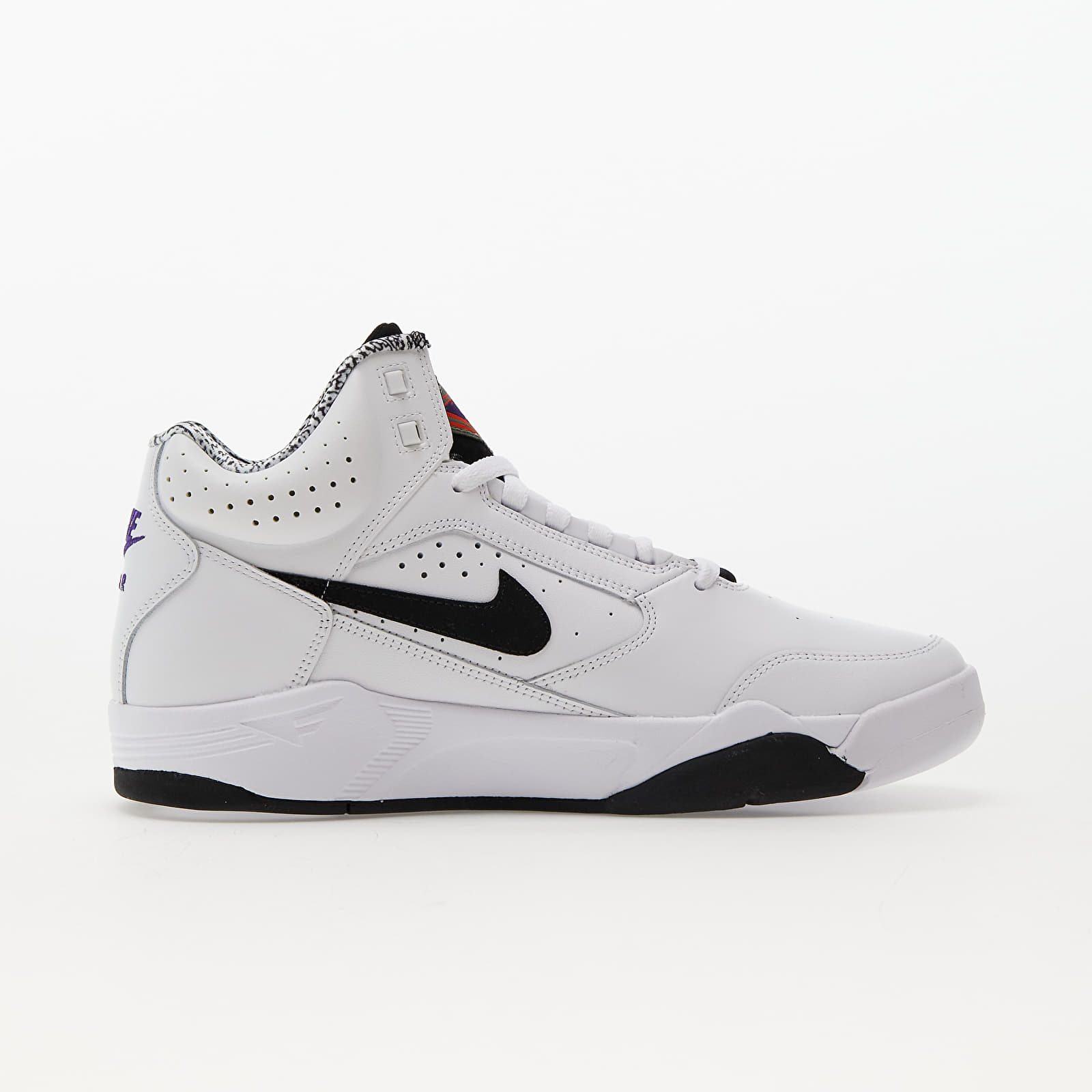 Încălțăminte și sneakerși pentru bărbați Nike Air Flight Lite Mid White/ Black