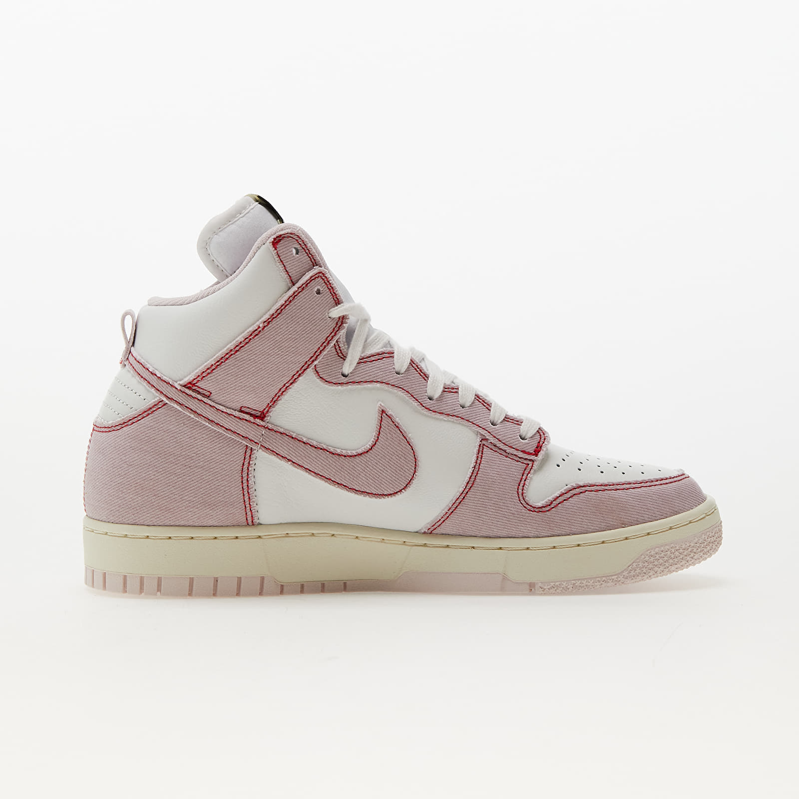 Scarpe uomo Nike Dunk High 85 Summit White/ Barely Rose-University Red
