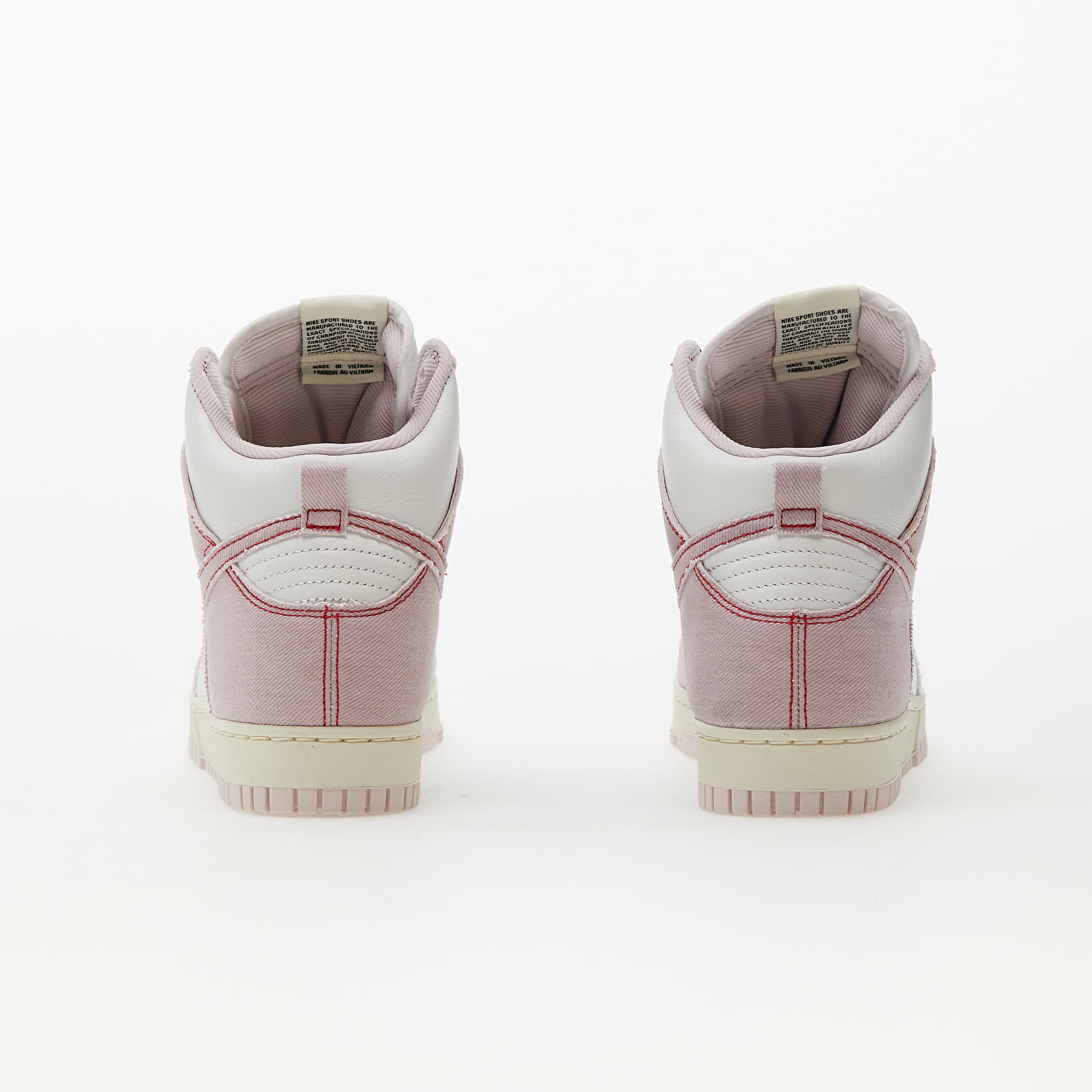 Scarpe uomo Nike Dunk High 85 Summit White/ Barely Rose-University Red