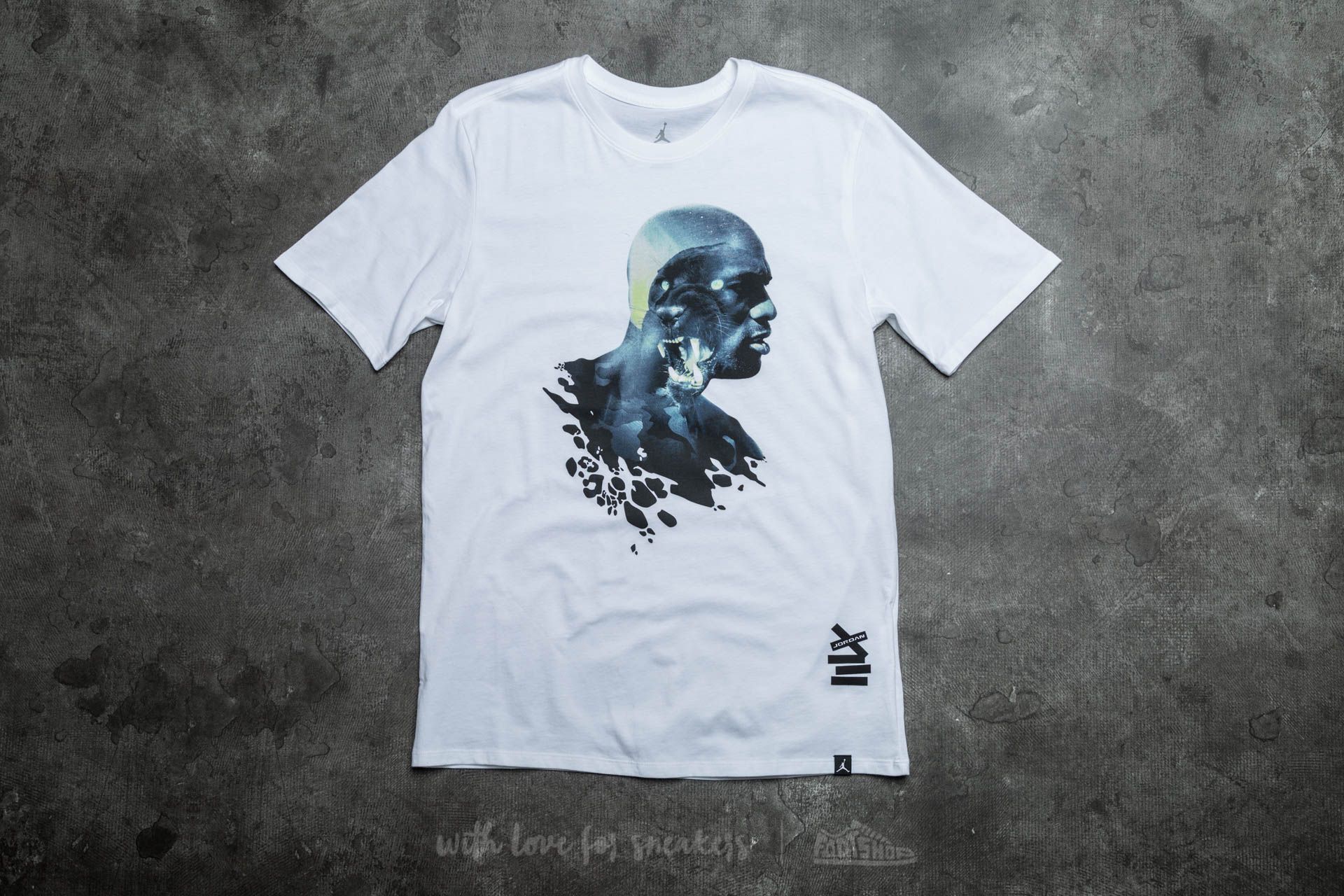 Jordan black cat t shirt top