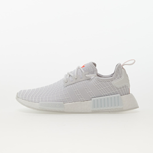 Adidas nmd r1 hotsell men's grey solar red