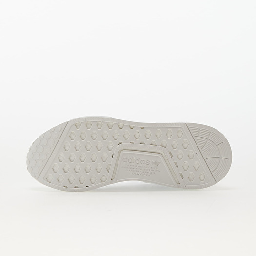 Nmd r2 white grey solar red top