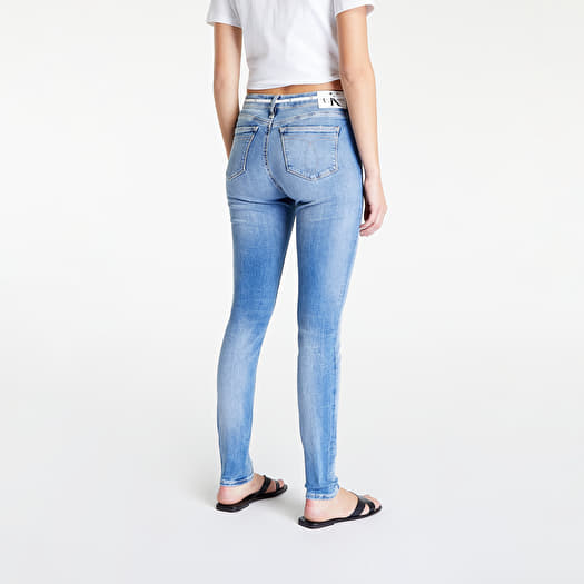 Pants and jeans Calvin Klein Jeans Mid Rise Skinny Jeans Denim Light