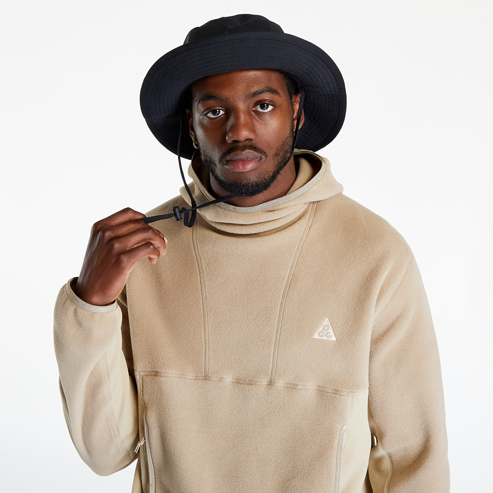 Kapucnis pulóverek és pulcsik Nike ACG Polartec® „Wolf Tree“ Hoodie Khaki/ Limestone/ Sanddrift