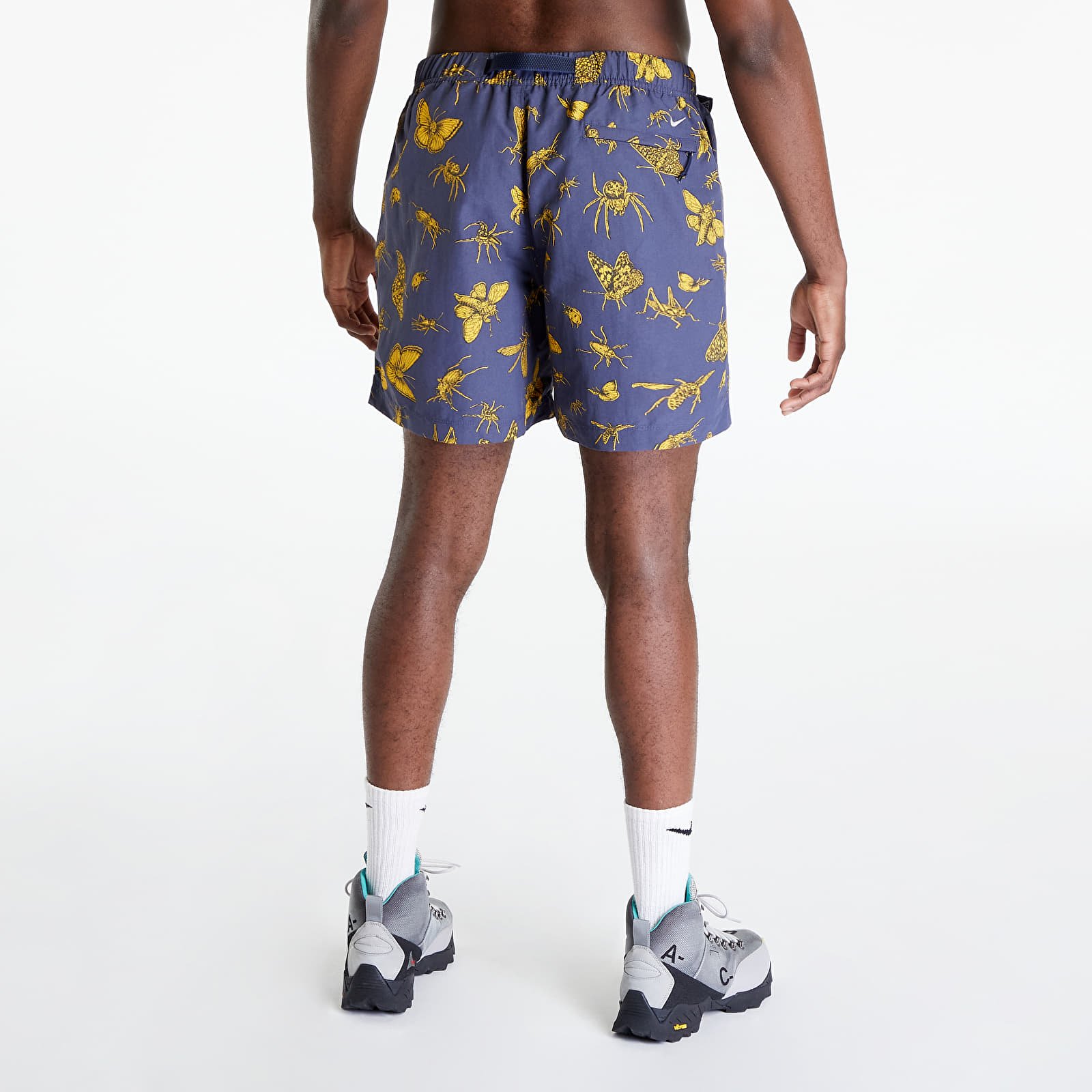 Šortai Nike ACG Men's Print Trail Shorts Blue/ Midnight Navy/ Summit White