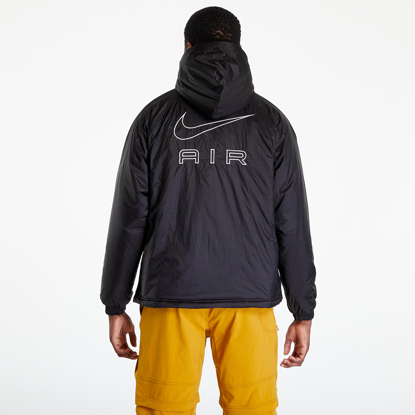 Black nike air jacket hotsell
